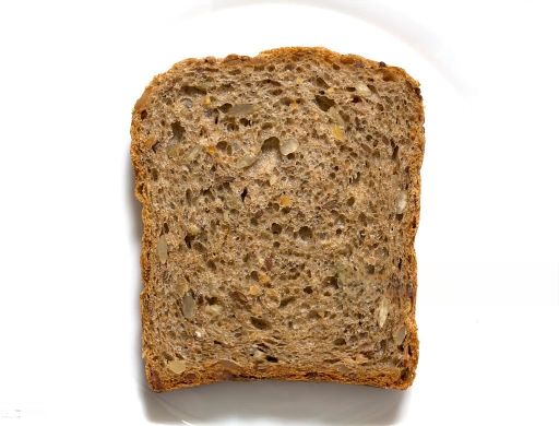 Whole wheat bread slice - why does whole wheat bread taste so bad